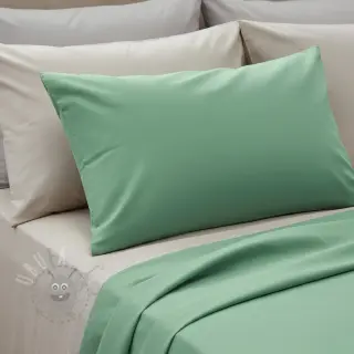 Bombažni popelin pepermint