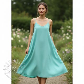 Bombažni popelin mint