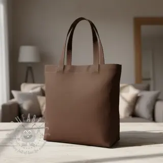 Bombažni popelin dark brown