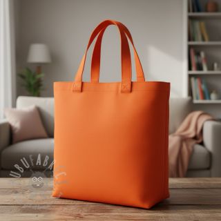 Bombažni popelin flame orange