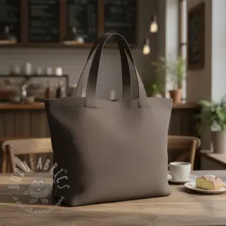 Bombažni popelin dark grey