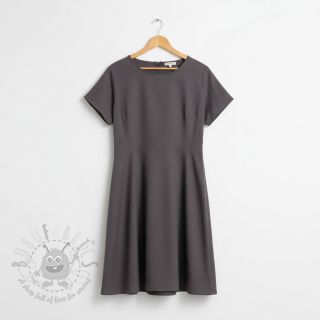 Bombažni popelin dark grey