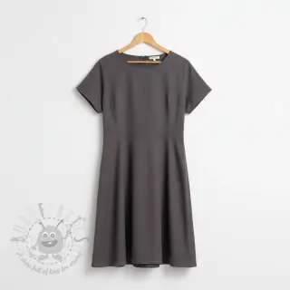 Bombažni popelin dark grey
