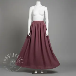 Bombažna tkanina SLUB WASHED mauve