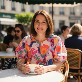 Bombažna tkanina Unicorns multi digital print