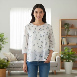 Bombažna tkanina Vive la France design B digital print