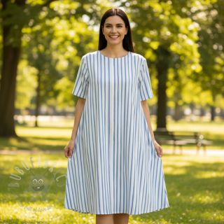 Bombažna tkanina Vive la France design D digital print