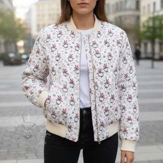 Bombažna tkanina QUILTING Elisabetta roza