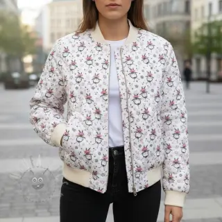 Bombažna tkanina QUILTING Elisabetta roza