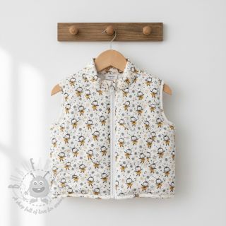 Bombažna tkanina QUILTING Elisabetta rumena