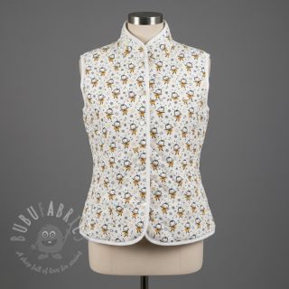 Bombažna tkanina QUILTING Elisabetta rumena