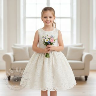 Bombažna tkanina EMBROIDERY Blanchette vzorec A