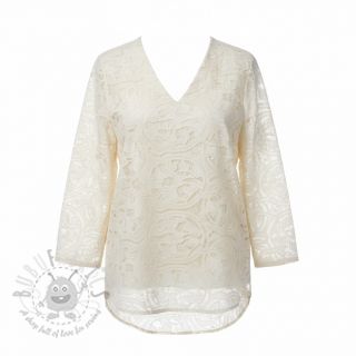 Bombažna tkanina EMBROIDERY Blanchette vzorec A