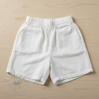 Bombažna tkanina z lanom PREMIUM white