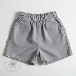 Bombažna tkanina z lanom PREMIUM light grey