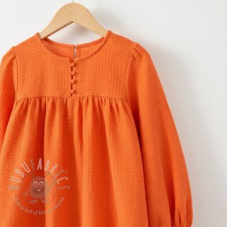 Bombažna tkanina STRETCH Baby oranžna