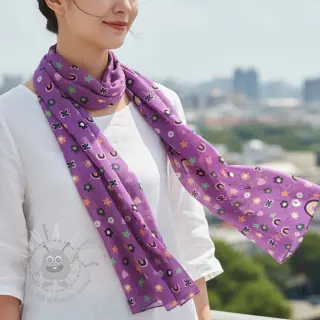 Bombažna tkanina Love mauve