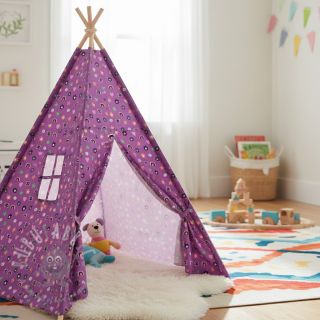 Bombažna tkanina Love mauve