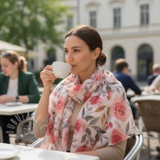 Bombažna tkanina VOILE Love digital print