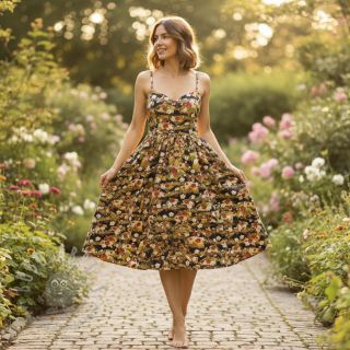 Bombažna tkanina JAPAN Obi indigo