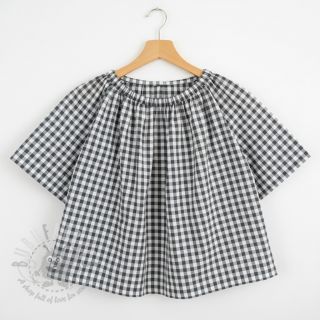 Cotton fabric Brigitte gris