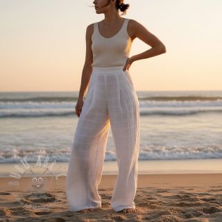 Madeira vezenina DOBBY Square white