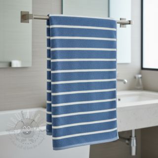 Frotir YARN DYED Stripe BIG light blue