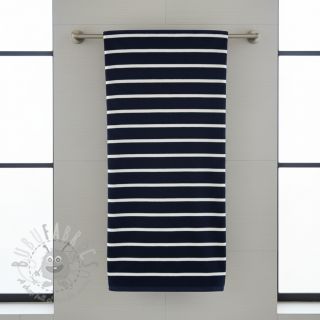 Frotir YARN DYED Stripe BIG dark blue