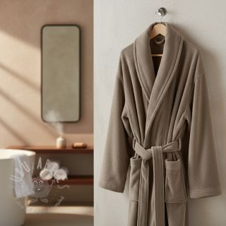 Raztegljiva frotirna tkanina toffee