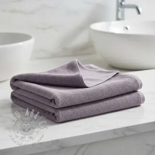 Raztegljiva frotirna tkanina old purple