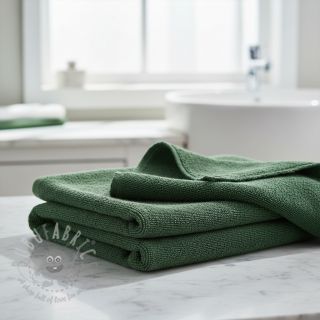 Raztegljiva brisača dark green