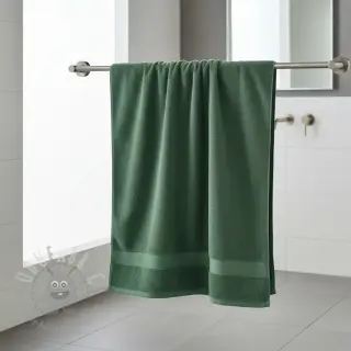 Raztegljiva brisača dark green