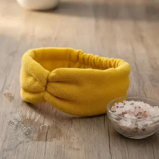 Raztegljiva frotirna tkanina light yellow
