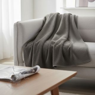 Raztegljiva frotirna tkanina anthracite