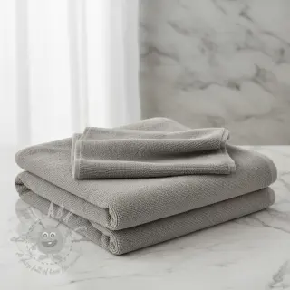 Raztegljiva frotirna tkanina light grey