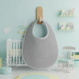 Raztegljiva frotirna tkanina light grey