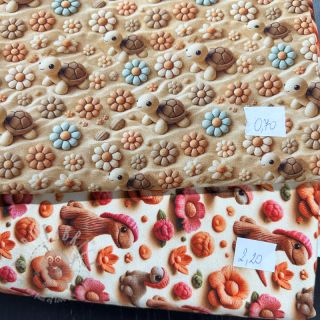 Paket blaga digitalni tisk pletenina 2186