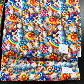 Paket blaga digitalni tisk pletenina 2175