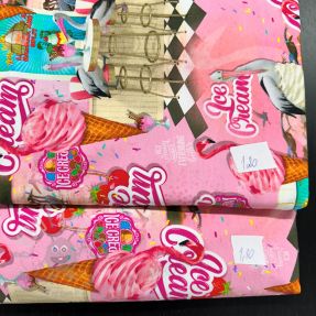 Paket blaga digitalni tisk pletenina 2176