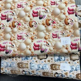 Paket blaga digitalni tisk pletenina 2177