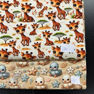 Paket blaga digitalni tisk pletenina 2191