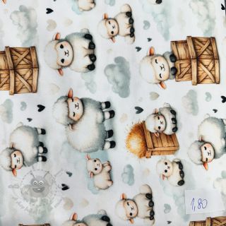 Paket blaga digitalni tisk pletenina 2195