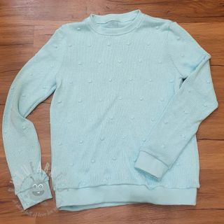 Pletenina BIG KNIT DOT mint