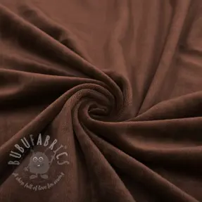 Elastičen žamet VELVET STRETCH dark brown