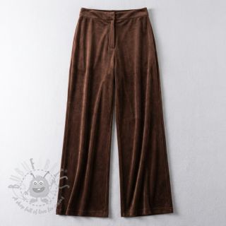 Elastičen žamet VELVET STRETCH dark brown