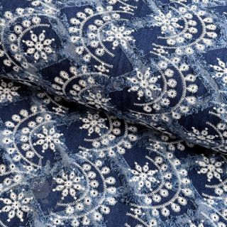 JEANS DENIM EMBROIDERY Fera design B