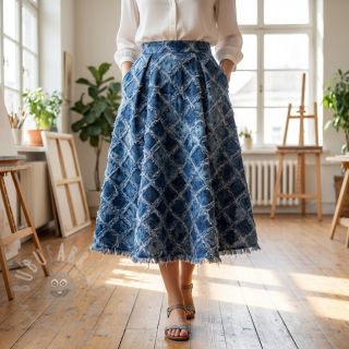 JEANS Distressed Denim