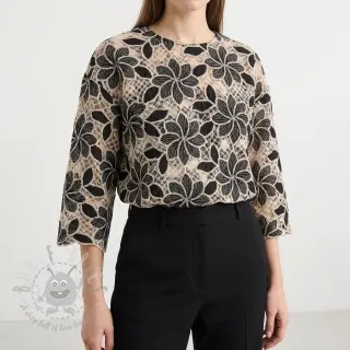 JEANS DENIM Lavicia Lace design B