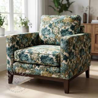 Dekorativno blago jacquard Aubusson emeraude