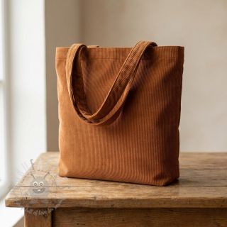 Pran raztegljiv žamet cognac